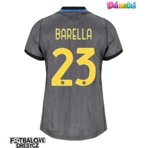 Inter Milan Nicolo Barella #23 Dámské Alternativní Dres 2026-27 Krátký Rukáv
